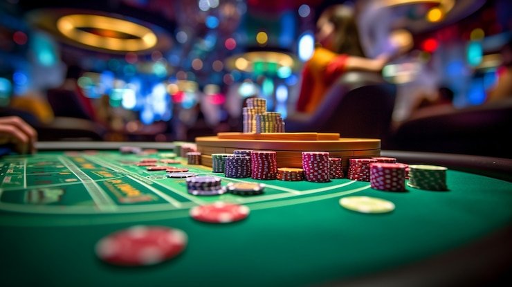 Dealer profesional di meja blackjack M-World Championship